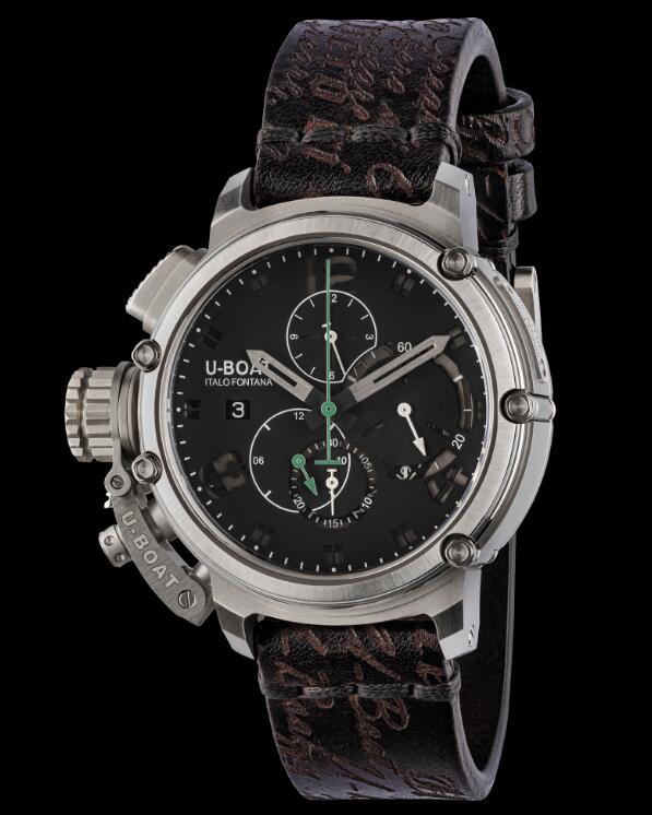 Replica U-BOAT Watch CHIMERA SAPPHIRE GREEN CHRONO SS 8528 Replica U-BOAT Watch CHIMERA SAPPHIRE GREEN CHRONO SS 8528